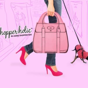 Shopperholic Återanvändbar Shoppingbag