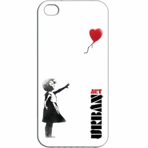 Banksy Style Red Balloon iPhone 5 Skal